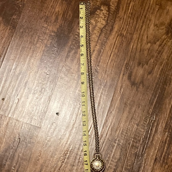 Vintage 1970s Avon Pocket Watch Pendant Perfume Bottle - Picture 5 of 9